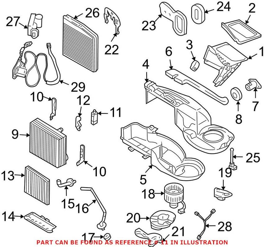 Volvo A/C Expansion Valve 8648253